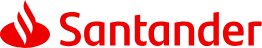Logo do Santander, uma das maiores instituições financeiras do mundo
